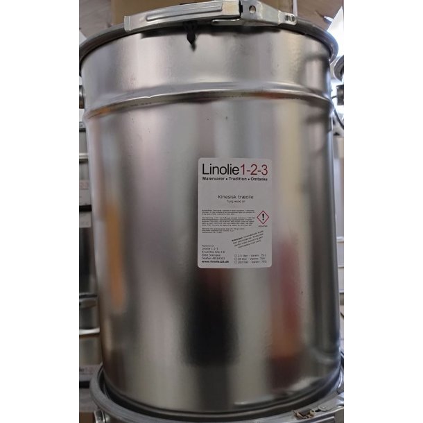 Kinesisk tr�olie - Tung wood oil - 20 l