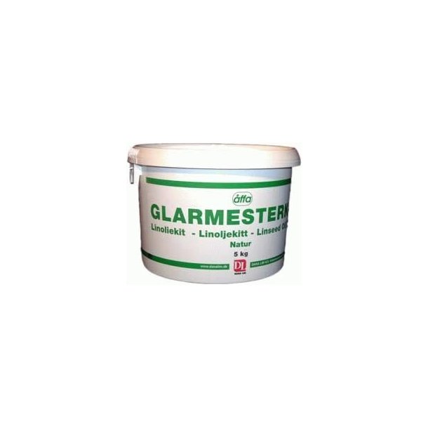 Linoliekit - vindueskit - SORT - glarmesterkit 683 - �ffa - 5 kg
