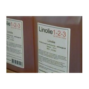 Koldpresset linolie m/fungicid - 2,5 l