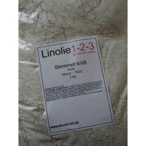 Slemmet kridt - 3 kg