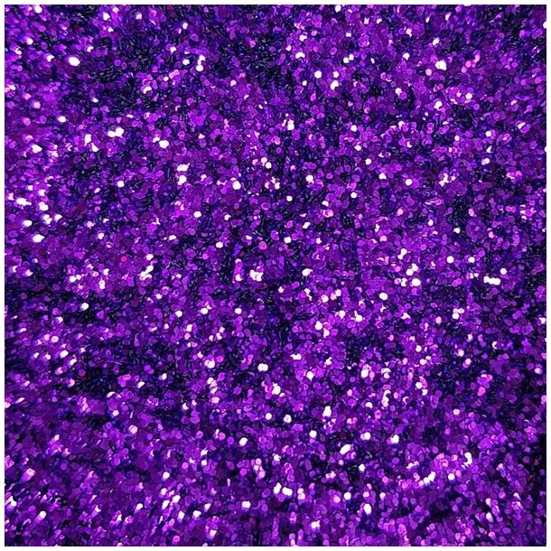 Metallic glitter PET - DecoPigment - glimmer - lilla - ekstra fine - 2,5 kg
