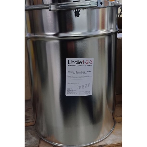 Dobbeltkogt linolie - fernis - m/fungicid - 20 l