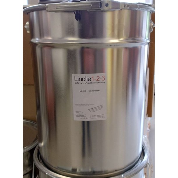 Koldpresset linolie - 20 l
