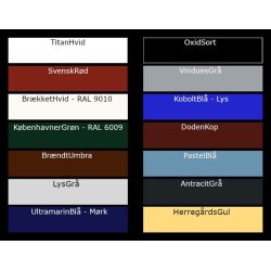 SvenskR�d - held�kkende linoliemaling - m/fungicid - Plantona - 1 l