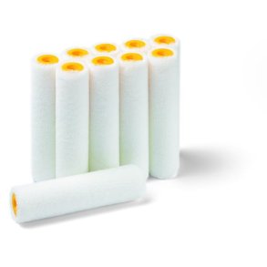 Malerulle - Mini rulle - v�vet polyester. Lak m.m. - Felt - 4 mm luv/fin - 10 cm