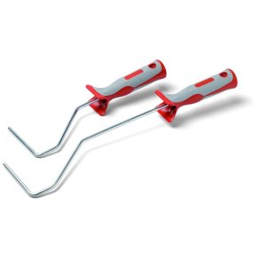 Malerulleskaft - Radiatorrulleskaft med 2-komponent greb - 100 x 6 mm