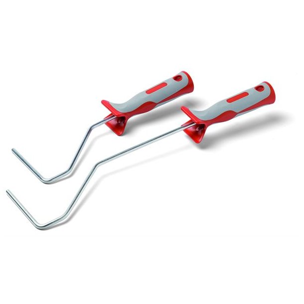 Malerulleskaft - Radiatorrulleskaft med 2-komponent greb - 100 x 6 mm