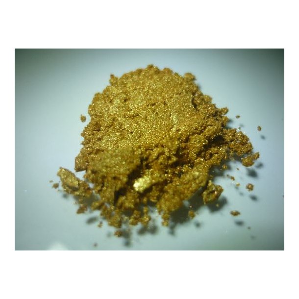 Metallic Epoxy gulve - DecoPigment - pigment - Azteker guld - 2,5 kg