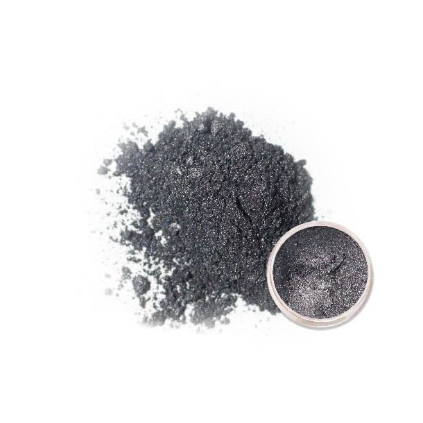 Metallic Epoxy gulve - DecoPigment - pigment - Grafitgr� perlemor - 100 g