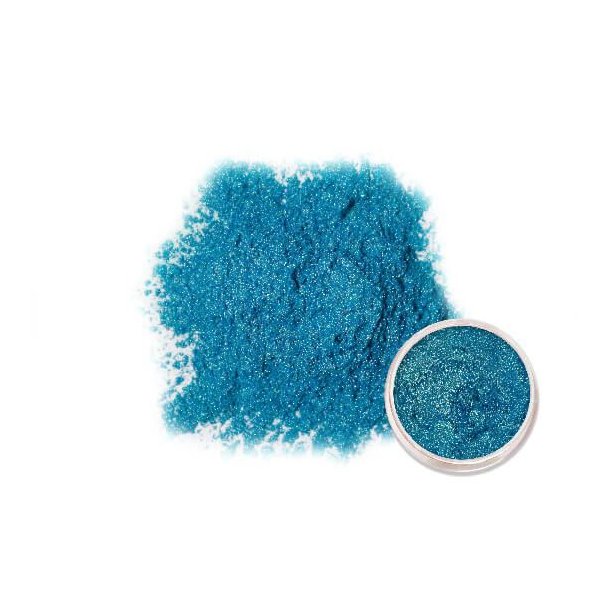 Metallic Epoxy gulve - DecoPigment - pigment - Havgr�n - 100 g