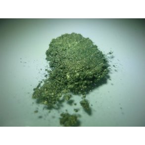 Metallic Epoxy gulve - DecoPigment - pigment - Jungle gr�n - 100 g