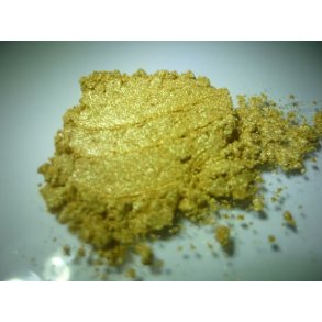 Metallic Epoxy gulve - DecoPigment - pigment - Lys guld - 100 g