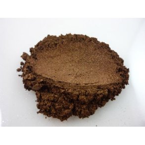Metallic Epoxy gulve - DecoPigment - pigment - M�rkebrun - 100 g