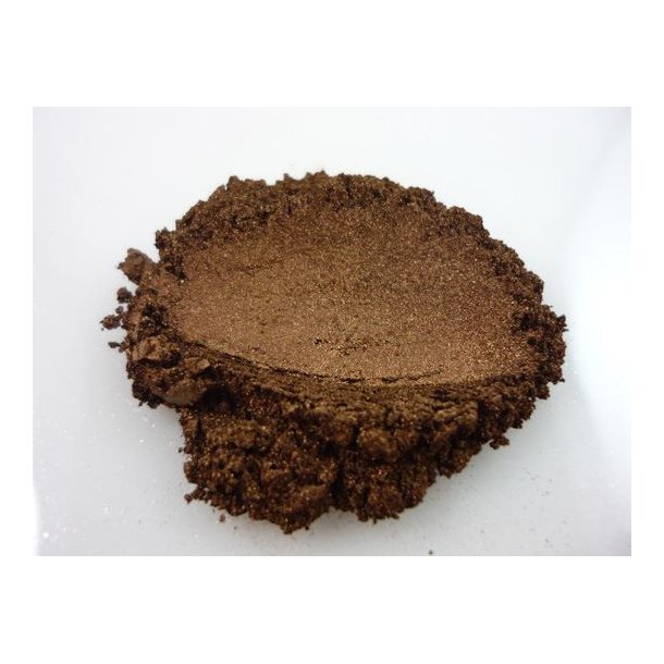 Metallic Epoxy gulve - DecoPigment - pigment - M�rkebrun - 100 g