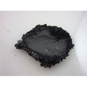Metallic Epoxy gulve - DecoPigment - pigment - Sort perlemor - 100 g