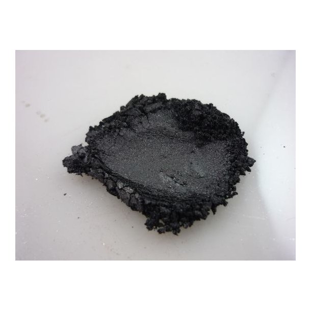 Metallic Epoxy gulve - DecoPigment - pigment - Sort perlemor - 100 g