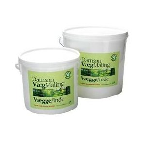 Hvid - Damson Paint loft/v�gmaling - Glans 10 - 9 l