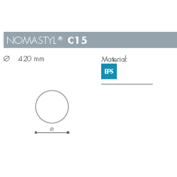 Roset - Nomastyl - C15 - 420 mm