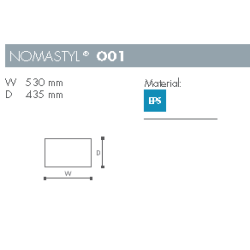 Roset - Nomastyl - O01 - O1 - 530 mm x 435 mm