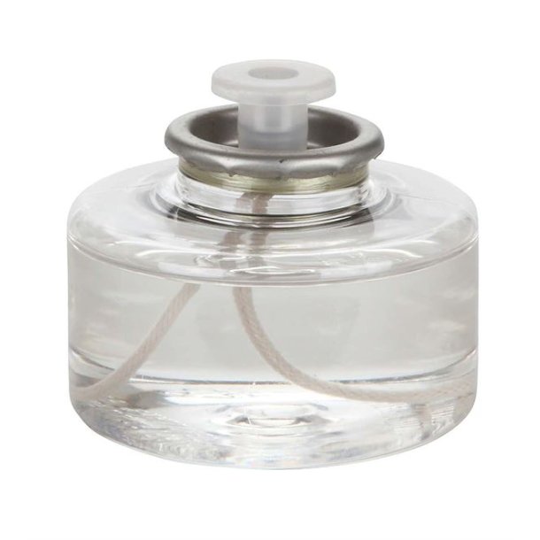 Lampeolie - olielys med v�ge - br�ndetid ca. 24 timer - model maxi fyrfadslys