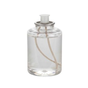 Lampeolie - olielys med v�ge - br�ndetid ca. 40 timer - model slank bloklys