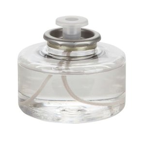 Sodfri bio lampeolie - olielys med v�ge - br�ndetid ca. 22 timer - model maxi fyrfadslys