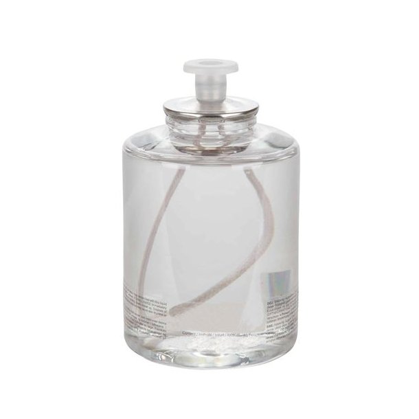 Sodfri bio lampeolie - olielys med v�ge - br�ndetid ca. 22 timer - model promenade