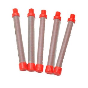 Pistolfilter - R�dt - ekstra fint - 2 stk. - til XS og S dyser