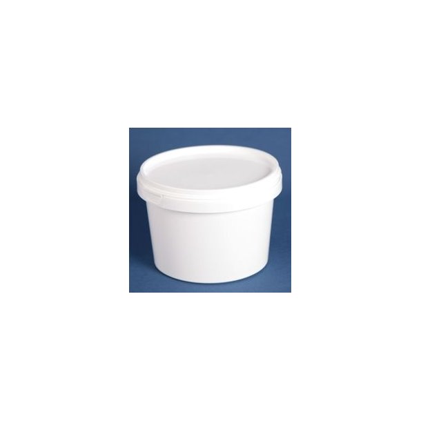 Plastb�ger med l�g - hvid - 120 ml