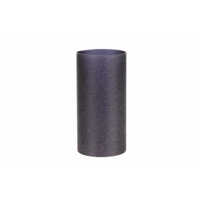 Plast cylinder til lysestage - sort - �7,0 x 14 cm - 6 stk.
