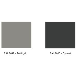 Polyuretan Gulvmaling - Trafikgr� A - RAL 7042 - halvmat - glans 20 - Vespu Comfort - 19,2 kg