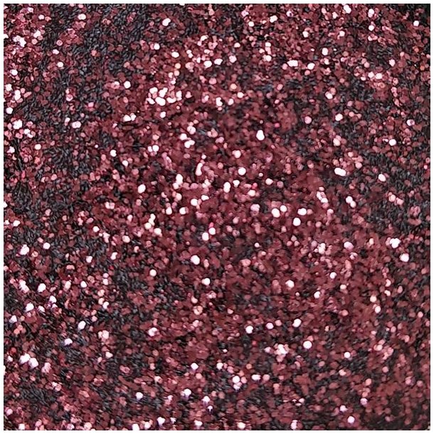 Metallic glitter PET - DecoPigment - glimmer - brunviolet - ekstra fine - 500 g