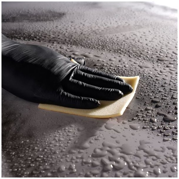 Slibepapir p� 4 mm svamp - Perforated Sponge Rolls - Smirdex - 115 mm x 25 meter P150