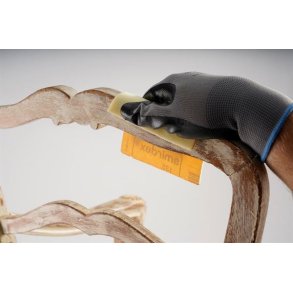 Slibepapir p� 4 mm svamp - Perforated Sponge Rolls - Smirdex - 115 mm x 25 meter P120