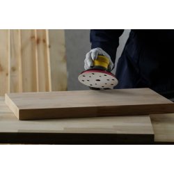 Slibepapir med Velcro - rondel - WHITE 510 VELCRO DISCS - Smirdex - 150 mm - P40 - 15 huller