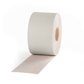 Slibepapir med Velcro - rulle - 510 White Line Velour Rolls - Smirdex - 115 mm x 25 meter - P40