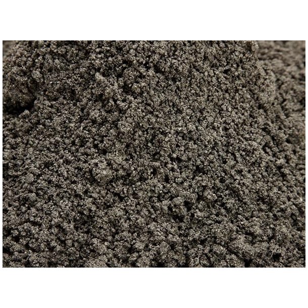 Sort stenmel - 0-2 mm - 1 m3 - Ca. 1.500 kg - big bag