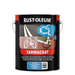 Stribemaling - Rust-Oleum - Tarmacoat 6100 - Trafikhvid - RAL 9016 - 5 l