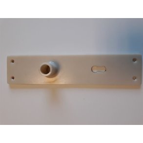 Unikke zeppelin langskilte - creme - 1 s�t