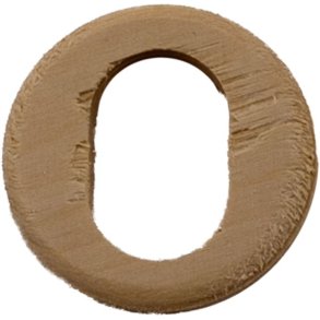 Tr�ring - d�rgrebindsats til gammeldags greb p� moderne d�re - 40 mm - 1 stk