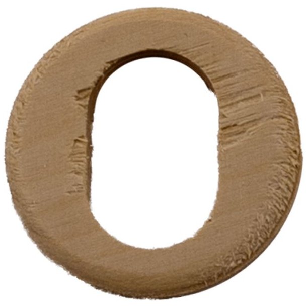 Tr�ring - d�rgrebindsats til gammeldags greb p� moderne d�re - 40 mm - 1 stk